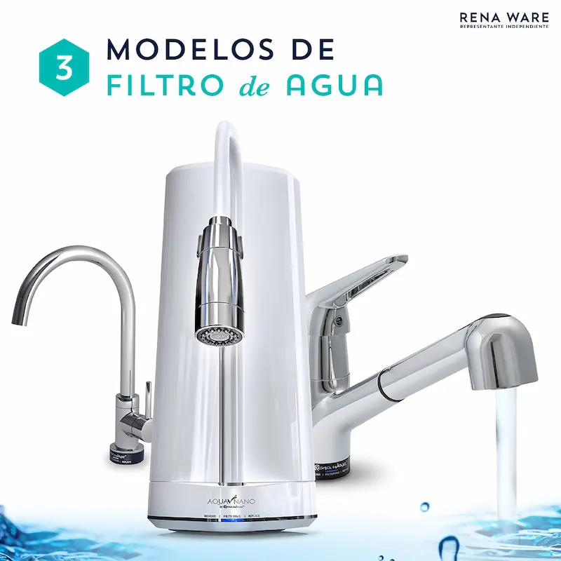 Agua pura cristalina — Sistemas de Filtración Rena Ware NSF P390