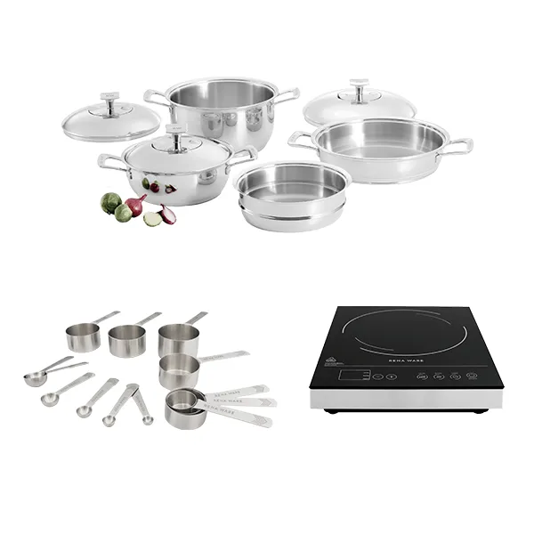 Especial #07 - Juego Chef I 7 Piezas + Cocina de Inducción IC-450