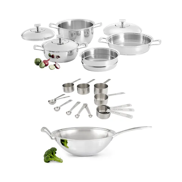 Especial #10 - Juego Chef I 7 Piezas + Rena Wok 34 cm