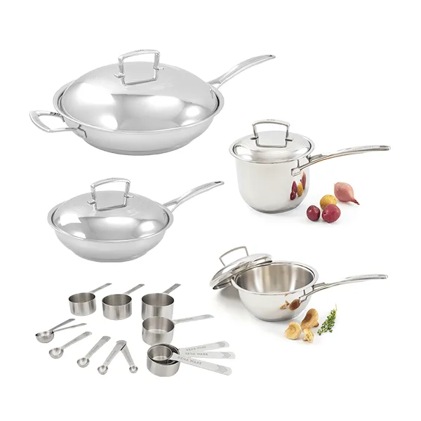 Especial #29 - Sartenes 30cm y 24cm + Saucier 1.75 L + Saucepan 2.5 L