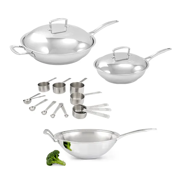 Especial #30 - Sartenes 30cm y 24cm + Rena Wok 34 cm