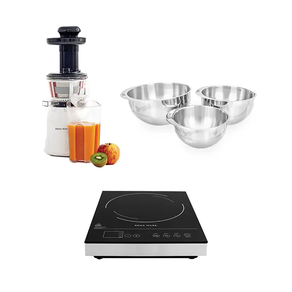 Flash # 01 - Extractor Nutrex Press + Cocina de Inducción