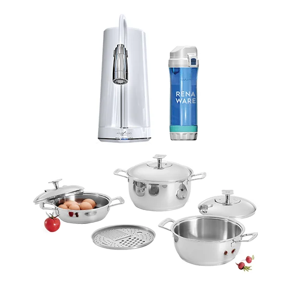 Especial #18 - Aqua✓Nano CTU-500 + Juego Chef II 7 Piezas + Botella Filtrante