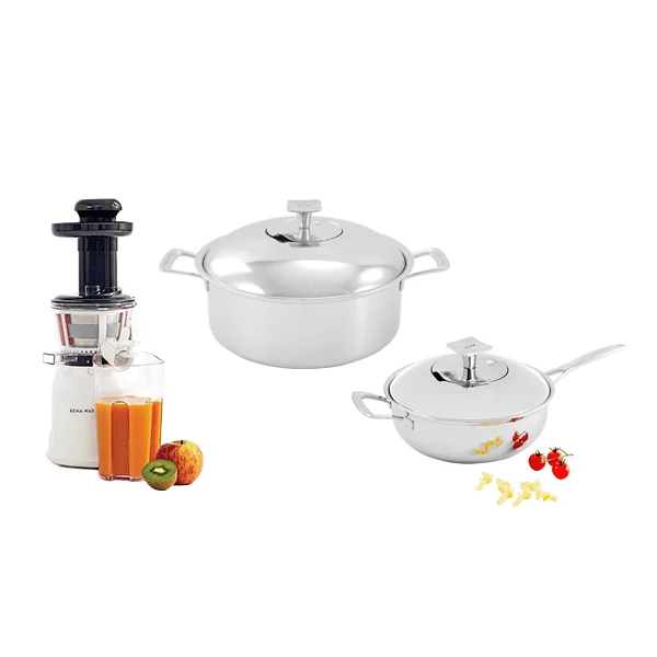 Especial #26 - Extractor de Jugo Nutrex Press + Rondeau 4.5 L + Rena Signature 3.5 L