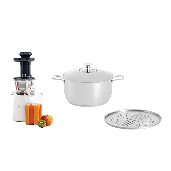 Especial #29 - Extractor de Jugo Nutrex Press + Asador de 6 Litros + Bandeja Ralladora/Vaporizadora 6 L