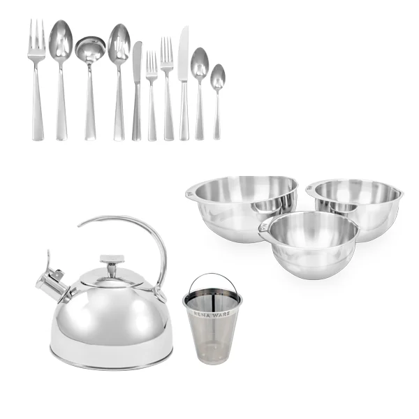 Flash #12 - Cubiertos Elite x2 + Tetera + Bowls