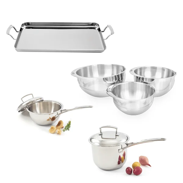 Flash #14 - Parrilla Doble + Saucier + Saucepan + Bowls
